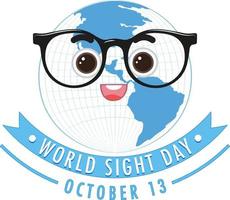 World Sight Day Poster Design vector