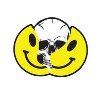skull emoji vector