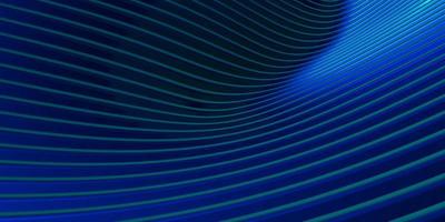 Parallel lines  background curve distorted shape modern 3d abstract illustration photo