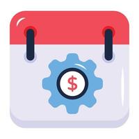 Premium icon of task management, flat design vector