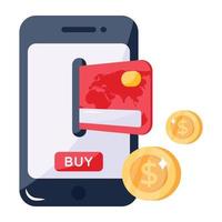 Application launch flat icon, editable design vector