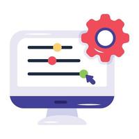 Premium icon of task management, flat design vector