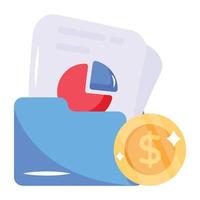 Premium icon of task management, flat design vector