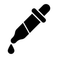 A unique design icon of Eye  dropper vector