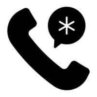 Perfect design icon of medical phone vector