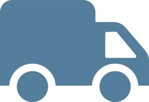Delivery truck, illustration, vector, on a white background. vector