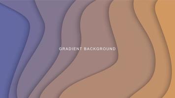 Gradient background with overlapping designs vector