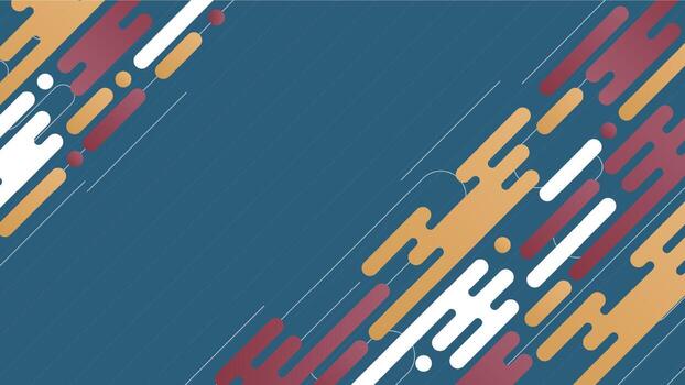 fondo geométrico plano con diseño colorido vector