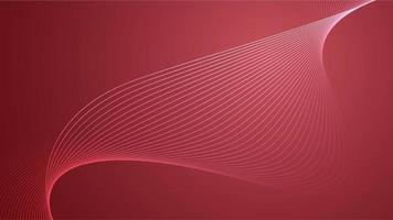 Abstract background with dynamic flowing lines vector