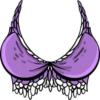 Bra Clipart Vector, Camisole Bra Icon Cartoon Vector, Vintage, Girl, Hot PNG  Image For Free Download