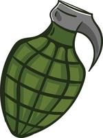 Interesting grenade ,illustration,vector on white background vector