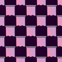 patrón de cortina de baño, patrón sin costuras sobre fondo púrpura. vector