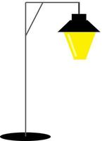 Street light, illustration, vector on white background.