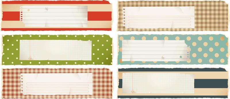 Decorative paper banner
