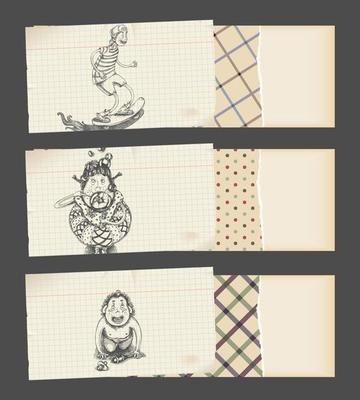 kids have fun- horizontal banners