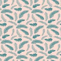 pine branches pattern vector