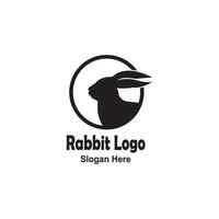 rabbit logo icon vector design