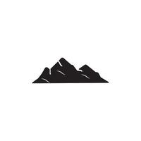vector de plantilla de negocio de logotipo de icono de montaña