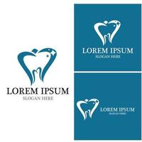 Dental logo Template vector illustration