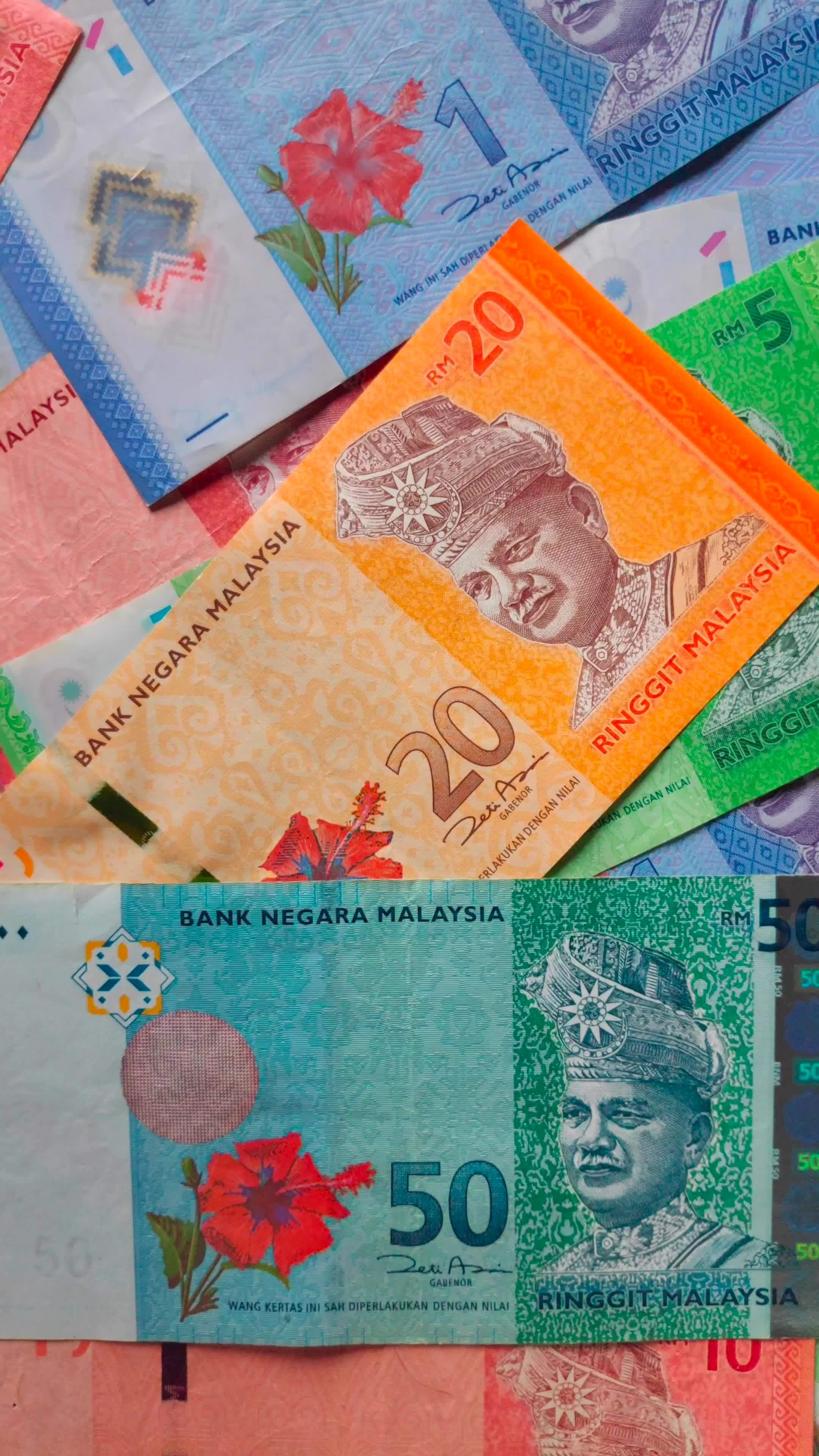 Rotating stack of malaysian ringgit 13772475 stock video at vecteezy