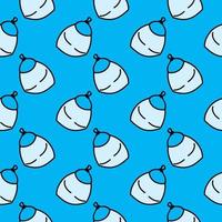 Protective masks ,seamless pattern on light background. vector