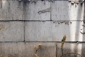 textured white brick wall background photo