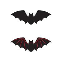 bat vector icon template design