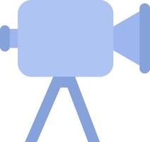 Television camera, illustration, on a white background. vector