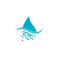 Water drop Logo Template vector