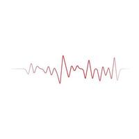 Art design health medical heartbeat pulse vector