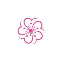 flower vector icon design