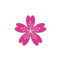 flower vector icon design