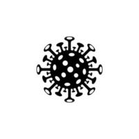 Virus corona vector illustration icon