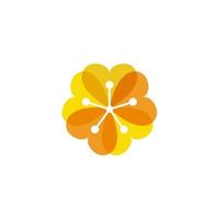 flower vector icon design