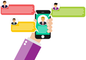 Device message concept png
