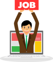 Job Hiring Concept png