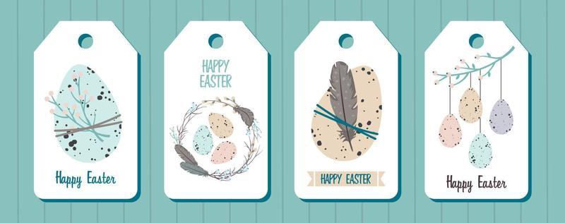 EASTER  Vertical TAG set