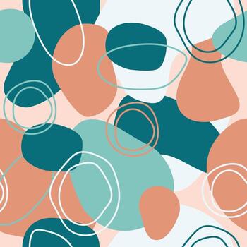abstract shapes pattern vector