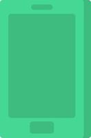 Phone contacts app, illustration, vector, on a white background. vector