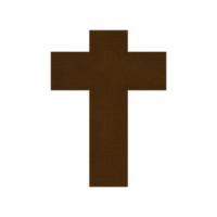 Wooden crucifix cross.