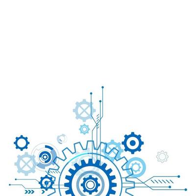 Gear Future vector icon illustration