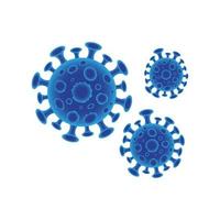 Virus corona vector illustration icon