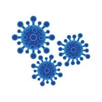 Virus corona vector illustration icon