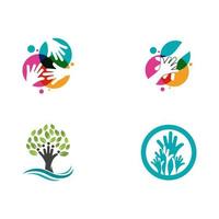 Hand Care icon Template vector