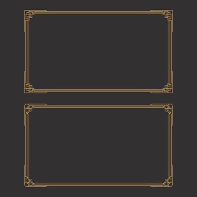 Border vector illustration design