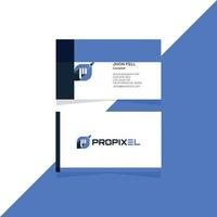 Professional modern creative and simple business card design template vector
