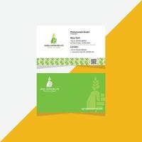 Professional modern creative and simple business card design template vector