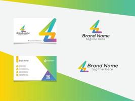 Brand logo design - L letter logo design vector