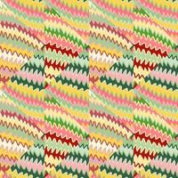 Abstract zig zag striped seamless pattern. Hand drawn sketch lines endless wallpaper. Decorative wave ethnic background. vector