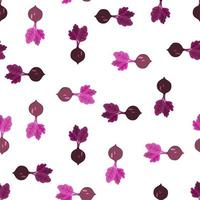 Hand drawn beet seamless pattern. Doodle beetroot wallpaper. vector